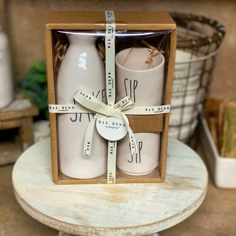 Rae Dunn sake set